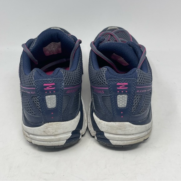 Brooks Addiction 12 Shoes Womens 11.5 D Wide Blue Running Walking Sneakers - Picture 9 of 14